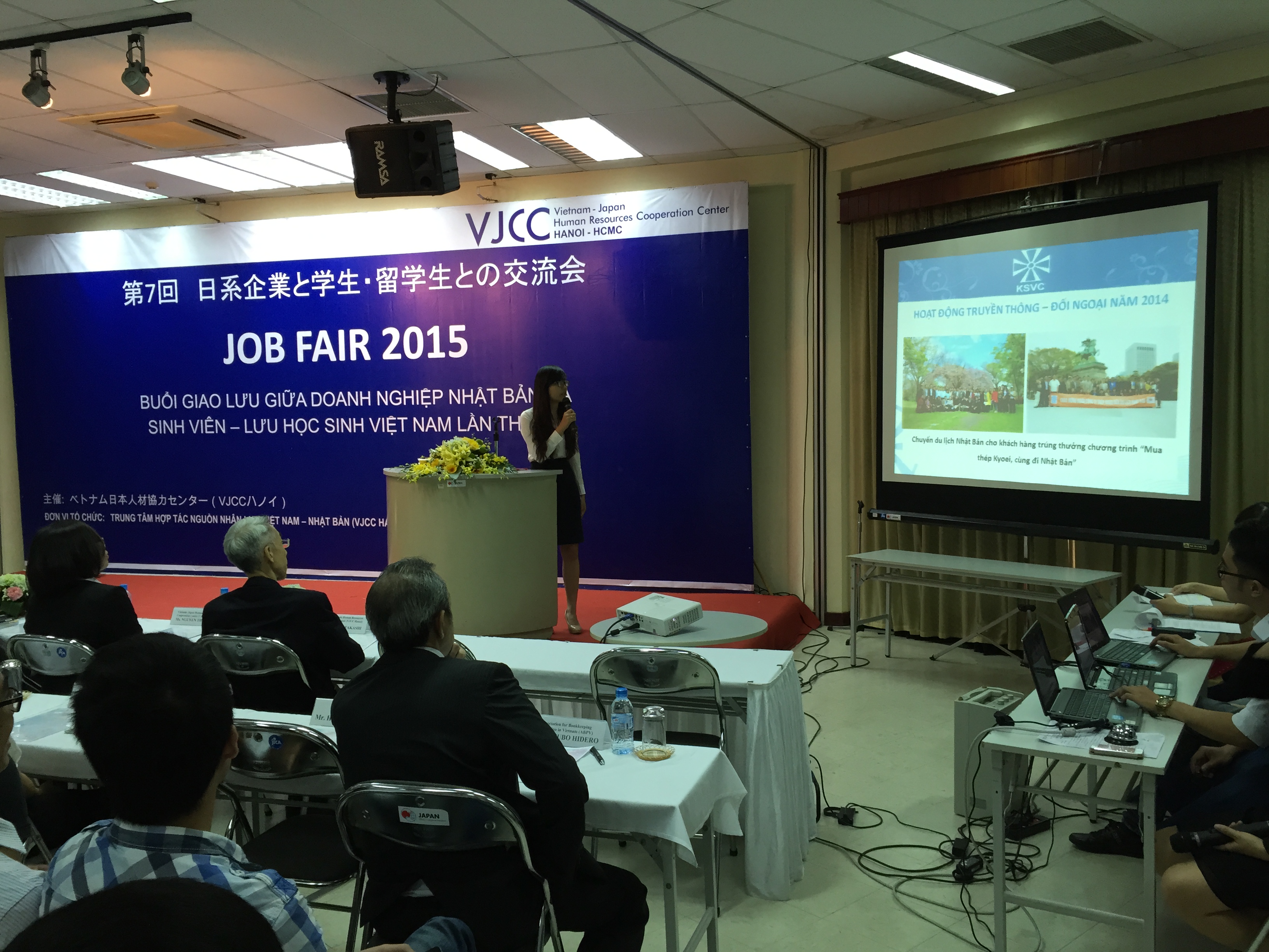 Buổi giao lưu giữa doanh nghiệp Nhật Bản và học sinh - lưu học sinh lần thứ VII